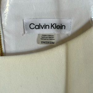 Calvin Klein White Dress